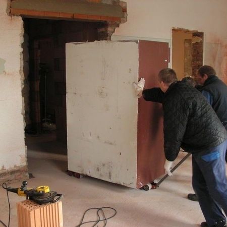 Ein Tresor trat seine Rückreise an