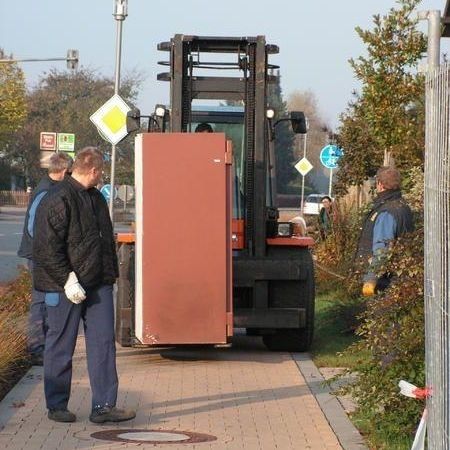 Ein Tresor trat seine Rückreise an