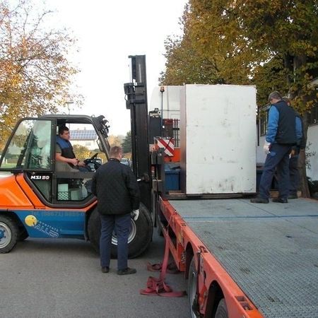 Ein Tresor trat seine Rückreise an