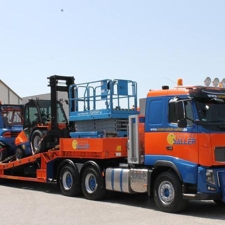 Kranverleih Saller - Fahrzeuge