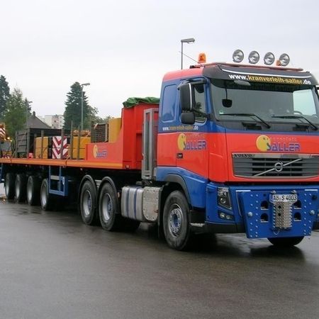 Kranverleih Saller - Fahrzeuge