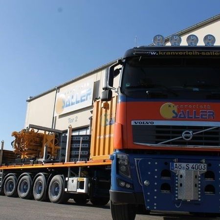 Kranverleih Saller - Fahrzeuge
