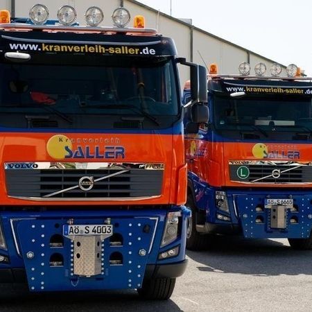 Kranverleih Saller - Fahrzeuge