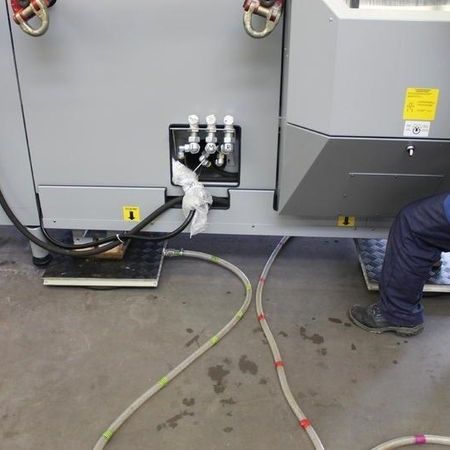 Luftkissen-Transporttechnik